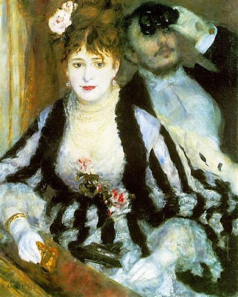 La Loge - Pierre-Auguste Renoir - greatest paintings