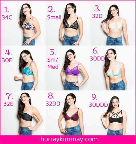 Why 9 Bra Sizes All Fit - Hurray Kimmay