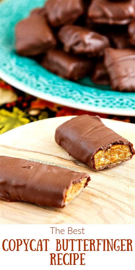 Homemade Crispy, Crunchy Butterfinger Recipe | Pastry Chef Online