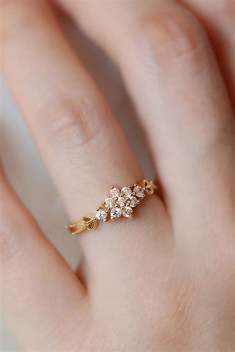 Gold ring design | Simple gold ring design | Gold engage ring | Gold ...