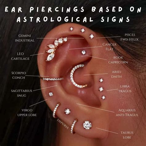 Piercing Labret, New Ear Piercing, Tattoo Und Piercing, Unique Ear ...