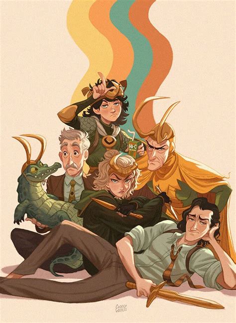 ArtStation - Puny Gods (Loki Disney+), CuddlyVeedles Loki Marvel, Loki ...