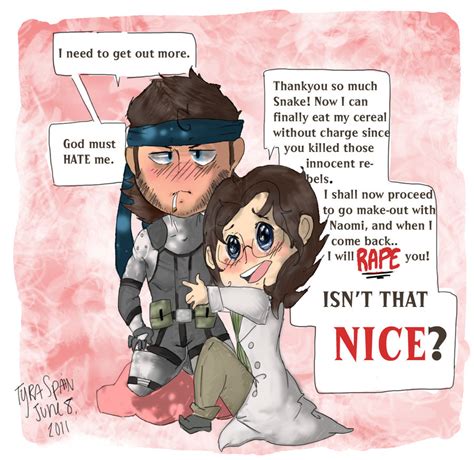 Snake and Otacon GOODNESS by Bunny-Punny on DeviantArt