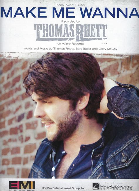 Thomas Rhett Make Me Wanna Sheet Music - Walmart.com - Walmart.com