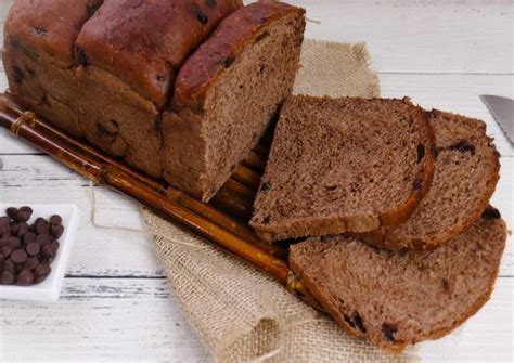 Resep Roti Tawar Coklat Choco Chips oleh Nurul Art - Cookpad