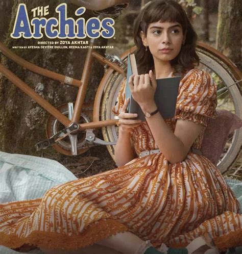 The Archies character posters see Suhana Khan, Khushi Kapoor, Agastya ...