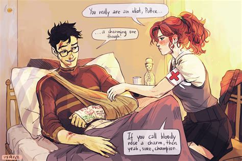 James and Lily - Nailed it, James. | Harry potter comics, Harry potter ...