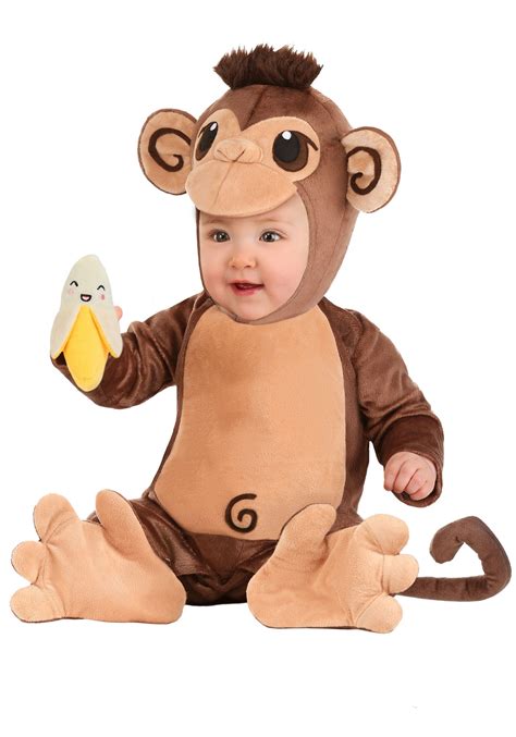 Baby Monkey Costume - Walmart.com