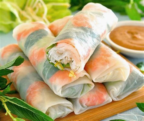 [Vietnamese Recipes] Rice Paper Spring Rolls - All Asian Recipes For You