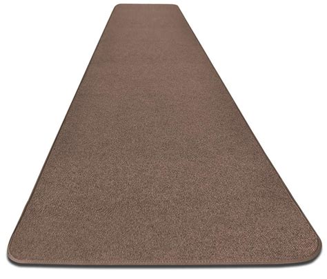 House, Home and More Outdoor Carpet Runner - Brown - 4 Feet x 20 Feet ...