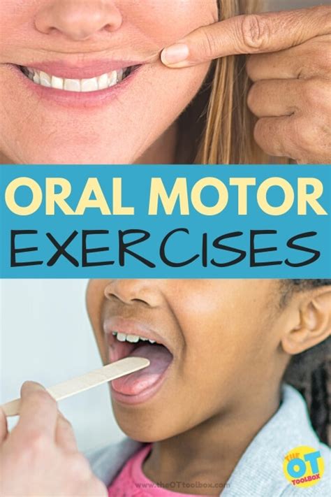 Printable Oral Motor Exercises