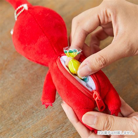 Plush Pouch Red Pikmin - Meccha Japan