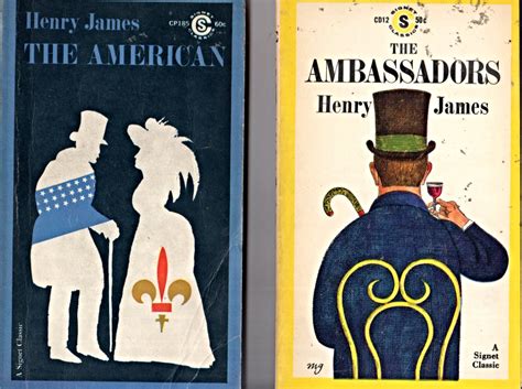 Henry James -2 Books The Ambassador & The American - Fiction & Literature