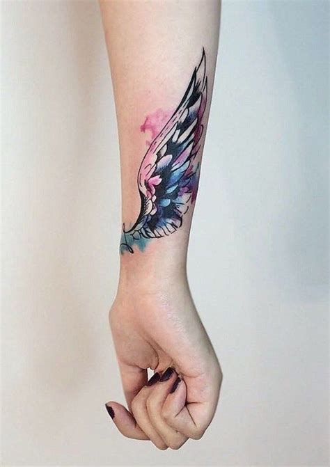 1001 + ideas for a beautiful and meaningful angel wings tattoo | Wings ...