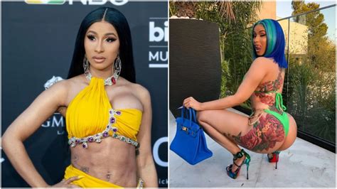 Cardi B gets new tattoo from her neck to the back of her Ass (photo)