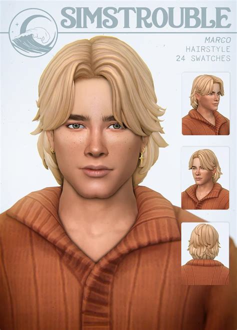 27+ Best Sims 4 Male Hair to Fill Up Your CC Folder Quickly - Must Have ...