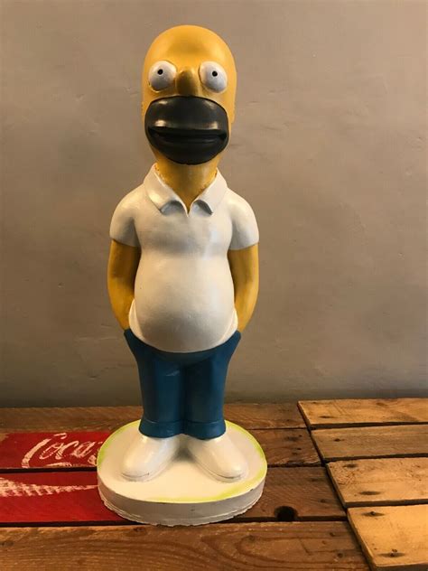 Vintage Homer Simpson Statue The Simpsons Rare | eBay