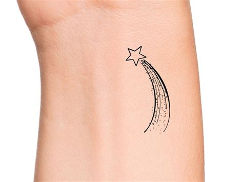 Shooting Stars Temporary Tattoo - Etsy