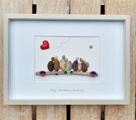 Large Family Ruby Anniversary Gift 40th Anniversary Family of - Etsy