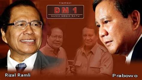 Resmi, Rizal Ramli Cawapres Prabowo 2019, Dideklarasikan di Hari Buruh ...