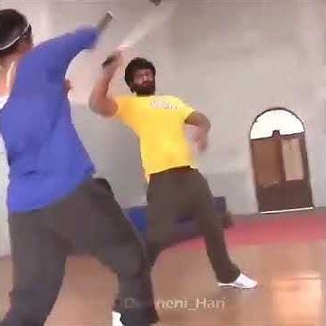 Darling Prabhas Bahubali sword fight training video - YouTube