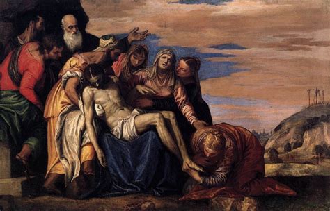 Paolo Veronese - Lamentation over the Dead Christ - WGA24758 - Paolo ...