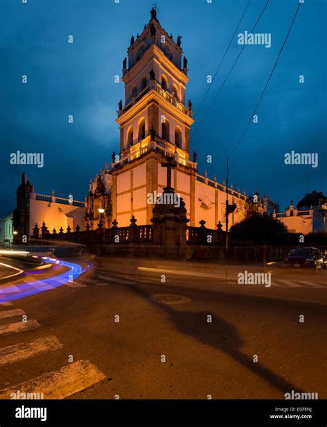 Sucre bolivia night hi-res stock photography and images - Alamy