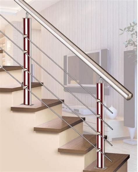 20+ Modern Stainless Steel Stair Railing Design Ideas | Stair railing ...