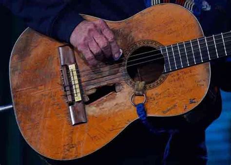 Willie Nelson’s “trigger”, his guitar of choice for over 45 years even ...