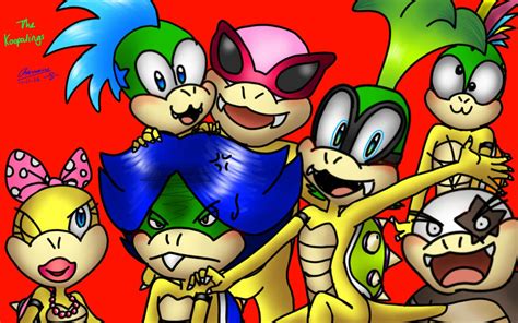 The Koopalings by CCthecat on DeviantArt