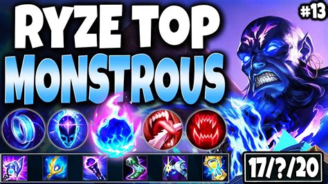 Ryze Top lane is MONSTROUS ~ LoL Meta Season 11 Ryze Build (Runes/Items ...