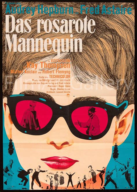 Funny Face Movie Poster 1965 RI German A1 (23x33)