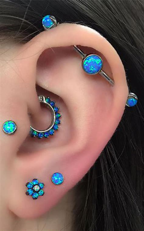 +21 Ear Piercing Ideas For Females Both Ears 2022