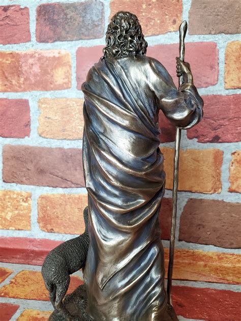 Vintage Jesus the Shepherd Statue Christian Home Decor - Etsy