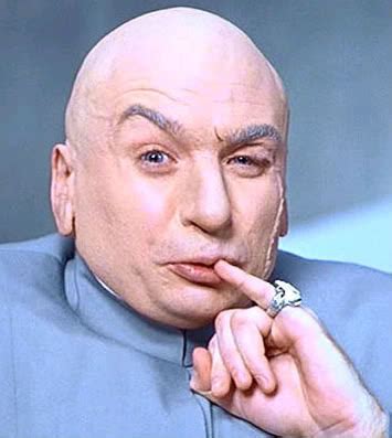 Dr. Evil One Million Dollars Blank Template - Imgflip