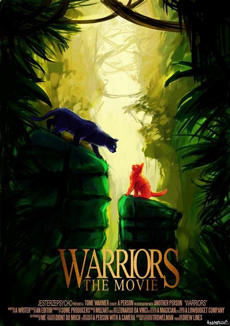 Fan-made Warrior Cats Movie Poster by HraefnArts | Warrior cats books ...