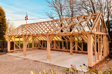 Oak Frame Garages - InWood Developments