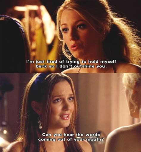 Gossip Girl Friendship Quotes Blair Serena