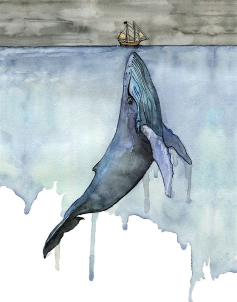 Beautiful Watercolor Paintings of Whales by Rachel Byler - Adventures ...