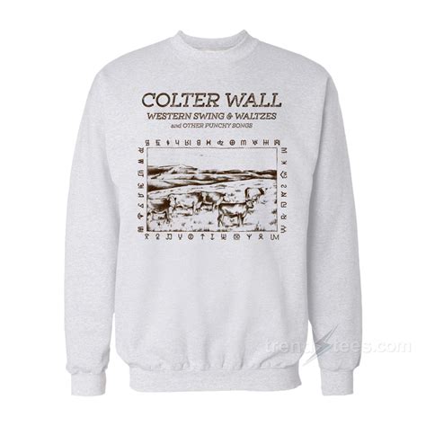 Colter Wall Western Swing & Waltzes Sweatshirt - trendstees.com