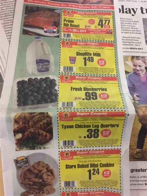 ShopRite Super Coupons in today’s Times Union - Shopportunist