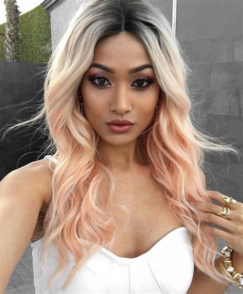 Peach Hair Color | The Best Looks of the Peach hair Trend