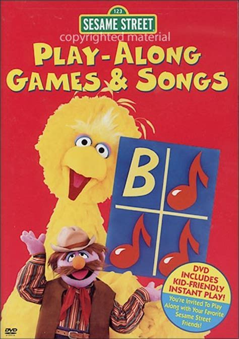 Sesame Street: Play Along Games & Songs (DVD 2005) | DVD Empire