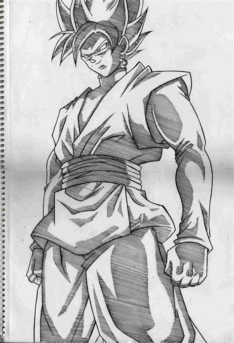 Goku Pencil Drawing at PaintingValley.com | Explore collection of Goku ...