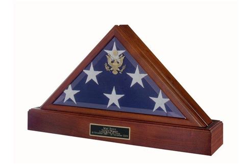 Buy Custom Made Burial Flag Display Case, made to order from Flags ...