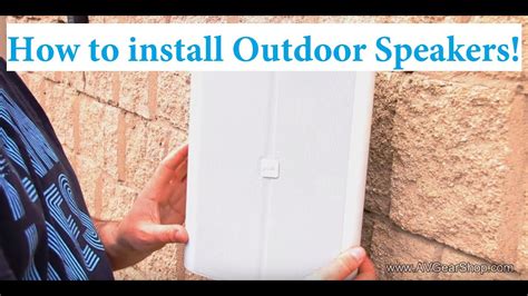 Polk Audio OS70 Outdoor Speaker Unboxing & Installation Video - YouTube