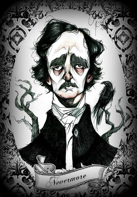 edgar allan poe NEVERMORE by otaku-pain on DeviantArt