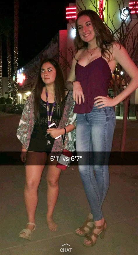 5ft1 vs 6ft7 | Tall women, Tall women fashion, Tall girl