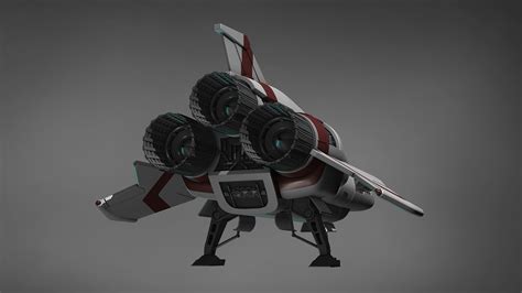 BSG - Viper Mark II — polycount