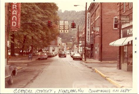 Harlan Kentucky History | More of Central Street in Historic downtown ...